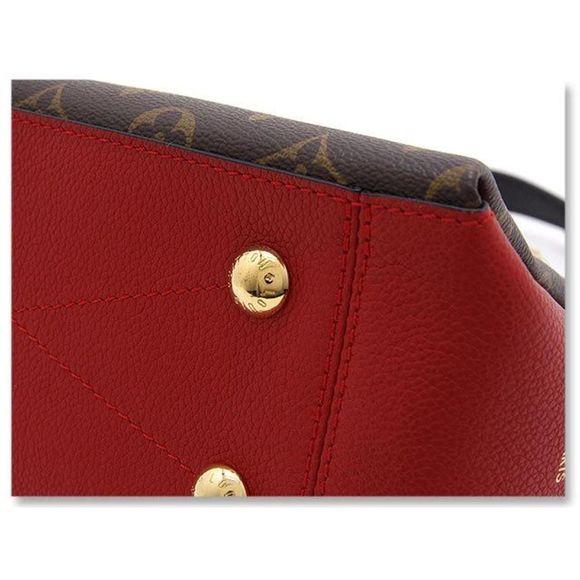 Louis Vuitton Surene BB Chain Shoulder Bag Monogram Cerise Red - Picture 3 of 10